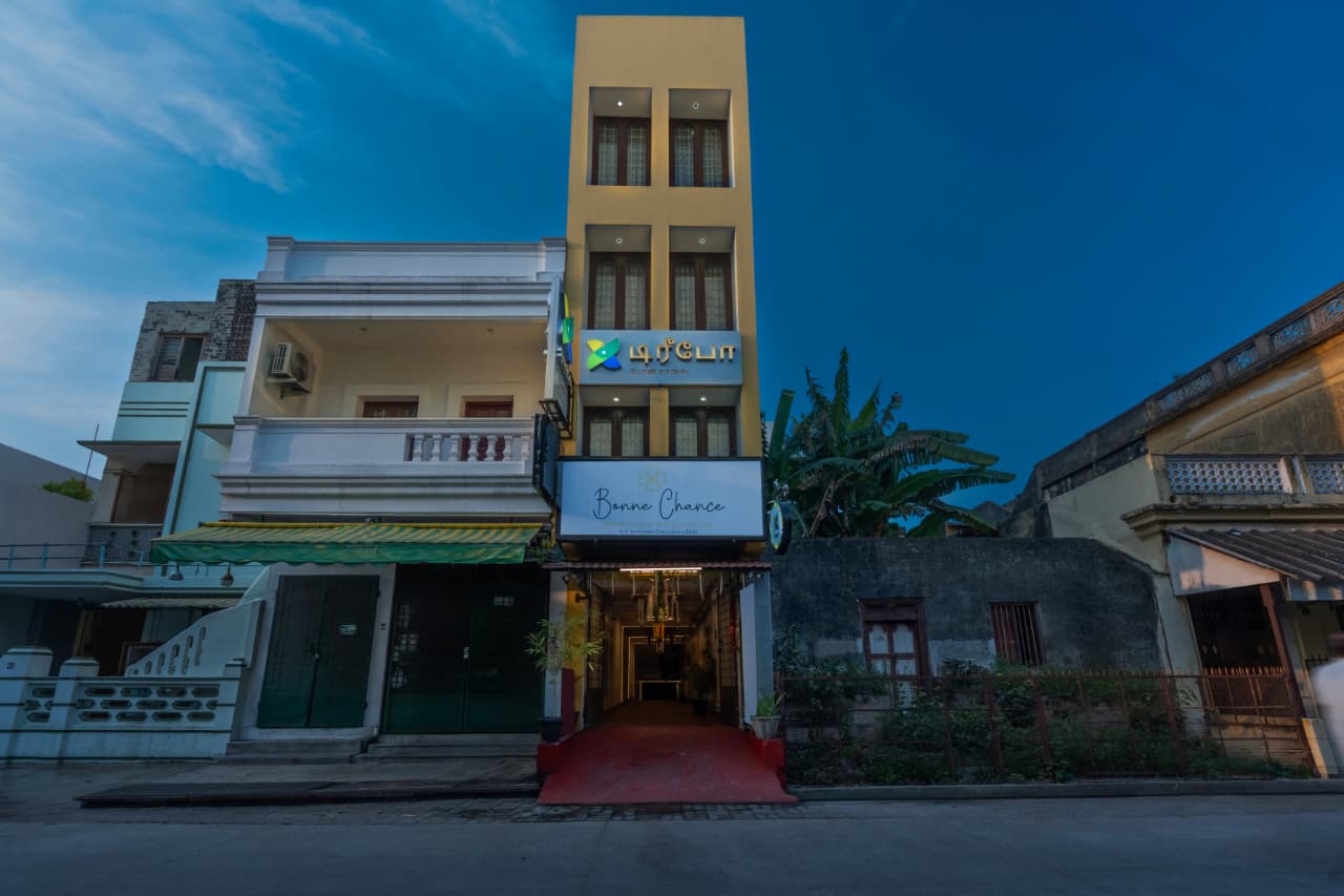 Hotel Exterior View | Bonne Chance Heritage Residence, Puducherry