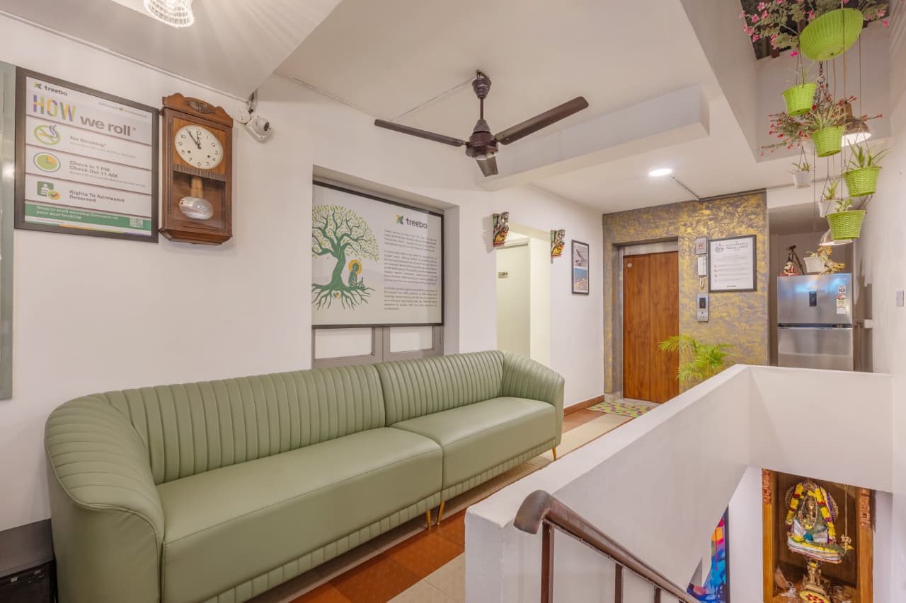 Waiting Hall Lounge Seating | Bonne Chance Heritage Residence, Puducherry